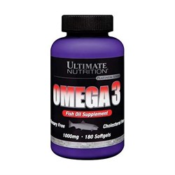 ULTIMATE NUTRITION OMEGA 3 (180 КАПС.)