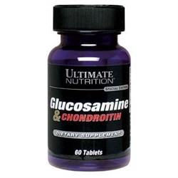 ULTIMATE NUTRITION GLUCOSAMINE & CHONDROITIN 
(60 ТАБ.)