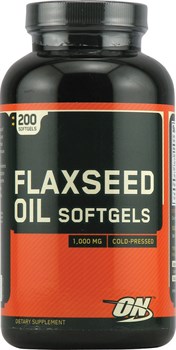 OPTIMUM NUTRITION FLAXSEED OIL (200 КАПС.)