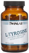 TWINLAB L-TYROSINE PLUS (100 КАПС.) TWINLAB L-TYROSINE PLUS (100 КАПС.)